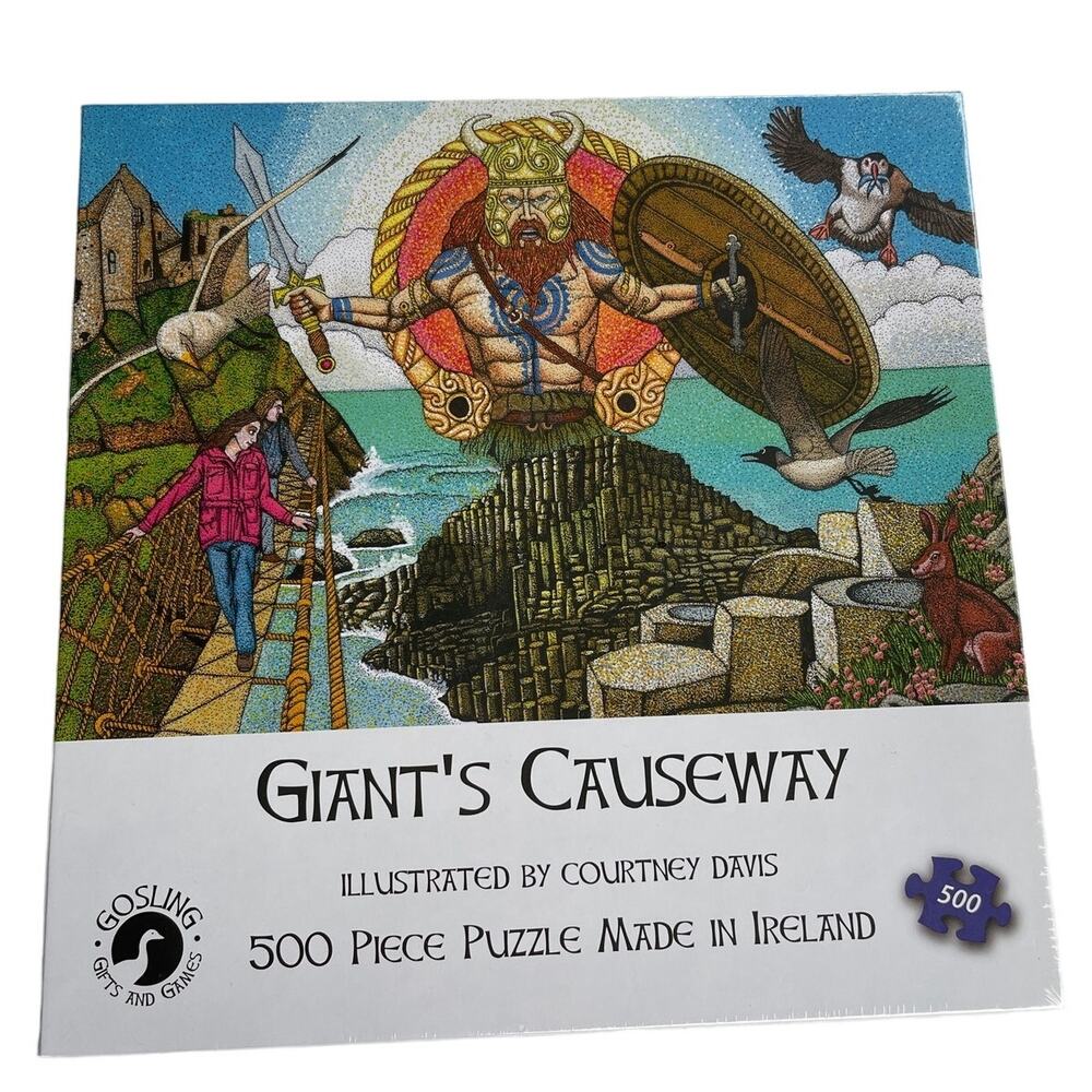 NWT GOSLING Puzzle 500 Pieces Giant's Causeway Sz 50x34 NWT